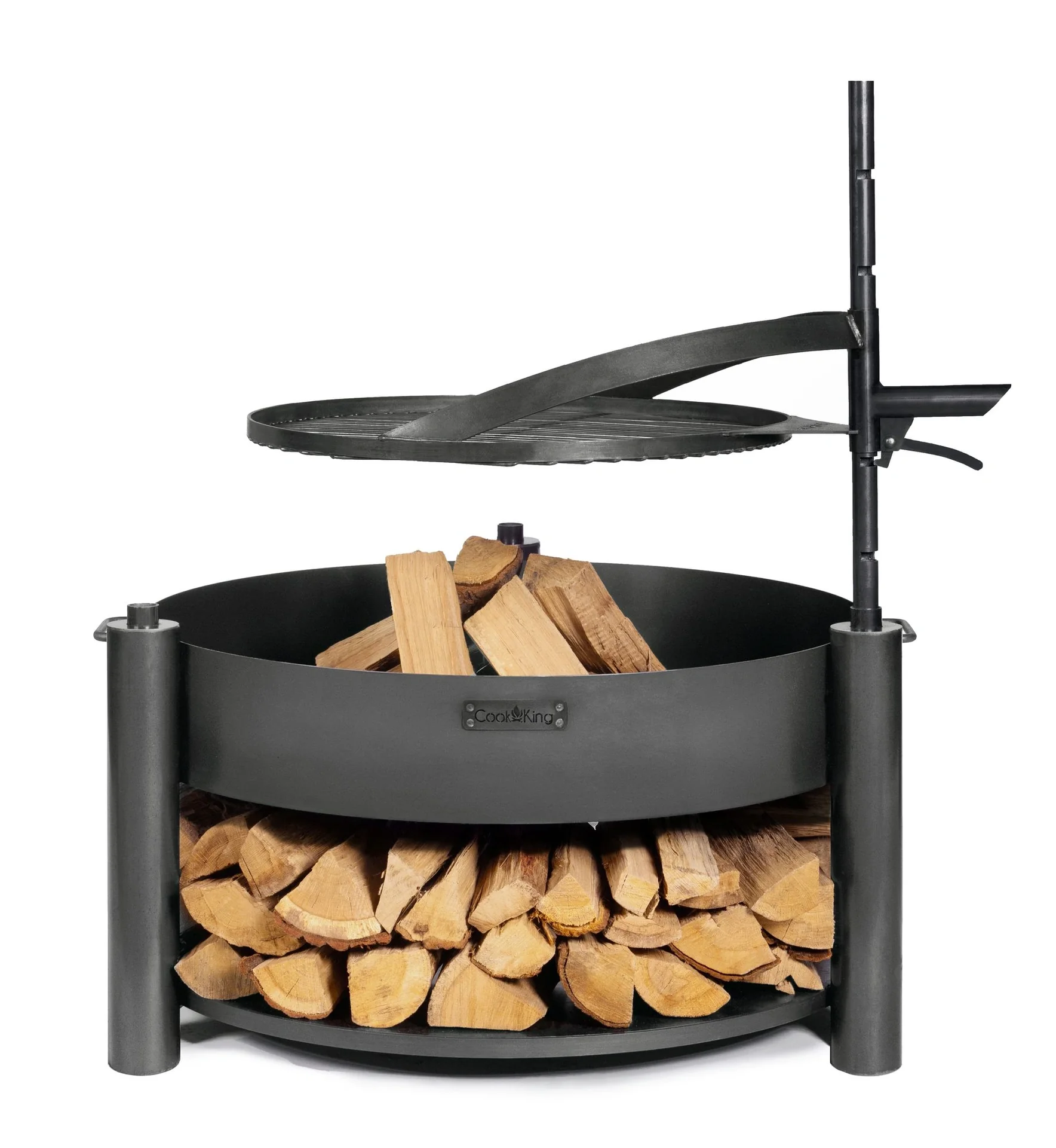 "CookKing Brasero Montana X, incluant rangement bois & accessoires image"