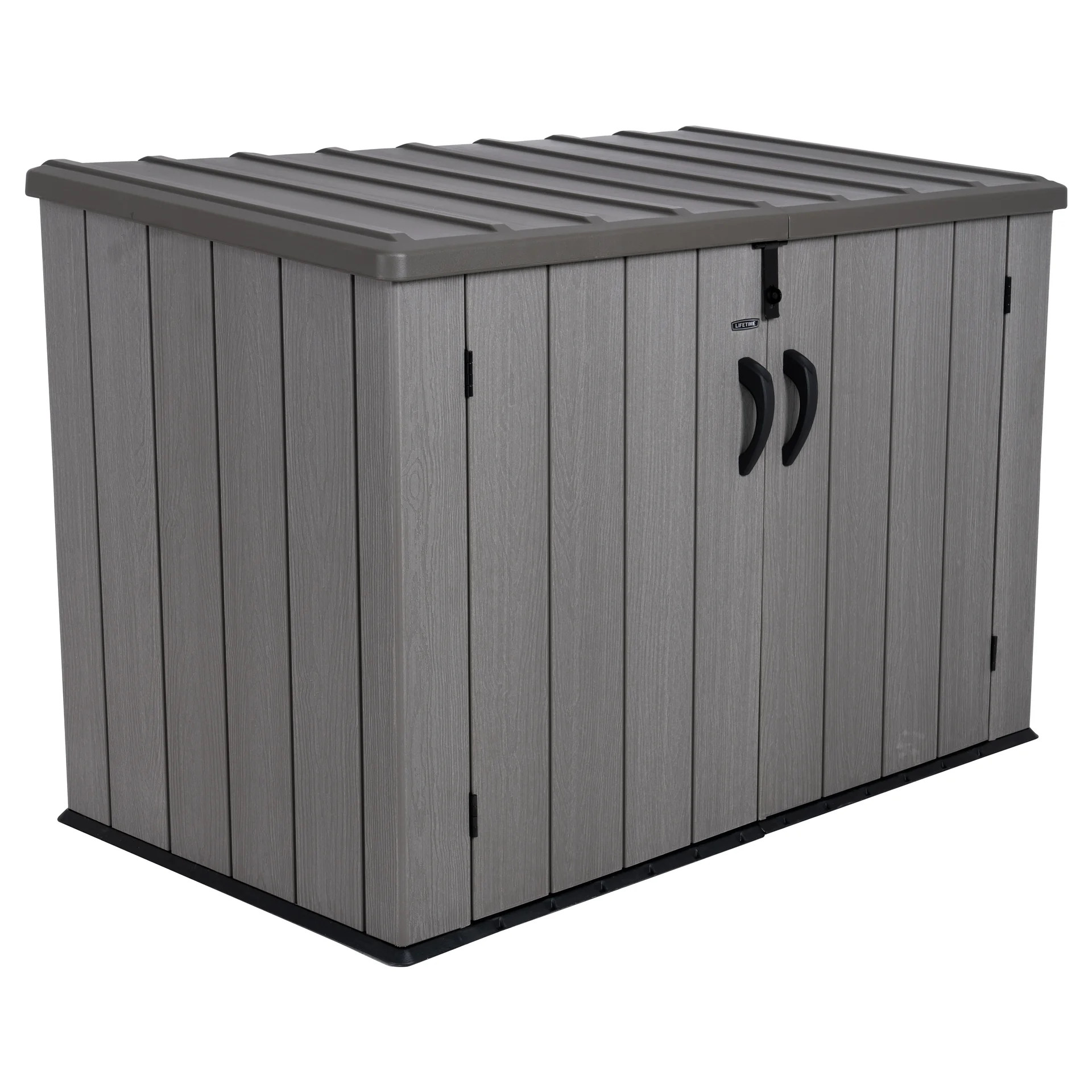 "Lifetime Abri poubelles gris/marron image"
