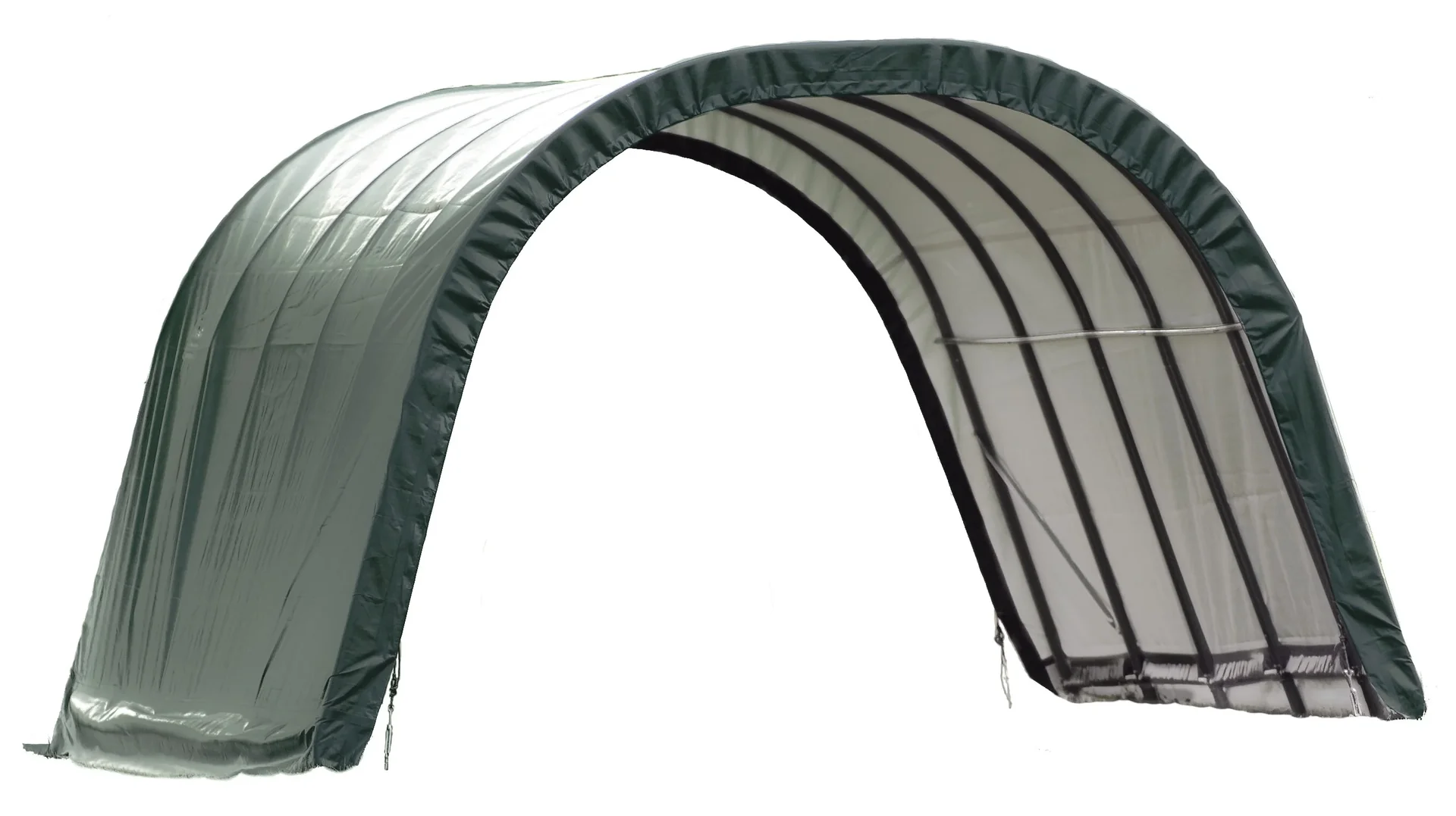 "ShelterLogic Abri de pâture 23,18 m², vert image"