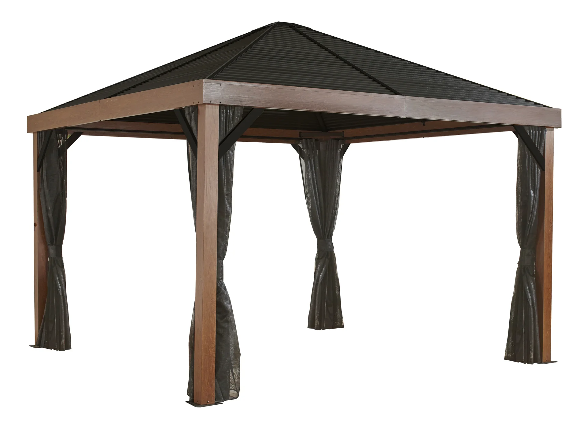 "Sojag Pavillon Valencia 12x12 Édition Bois image"