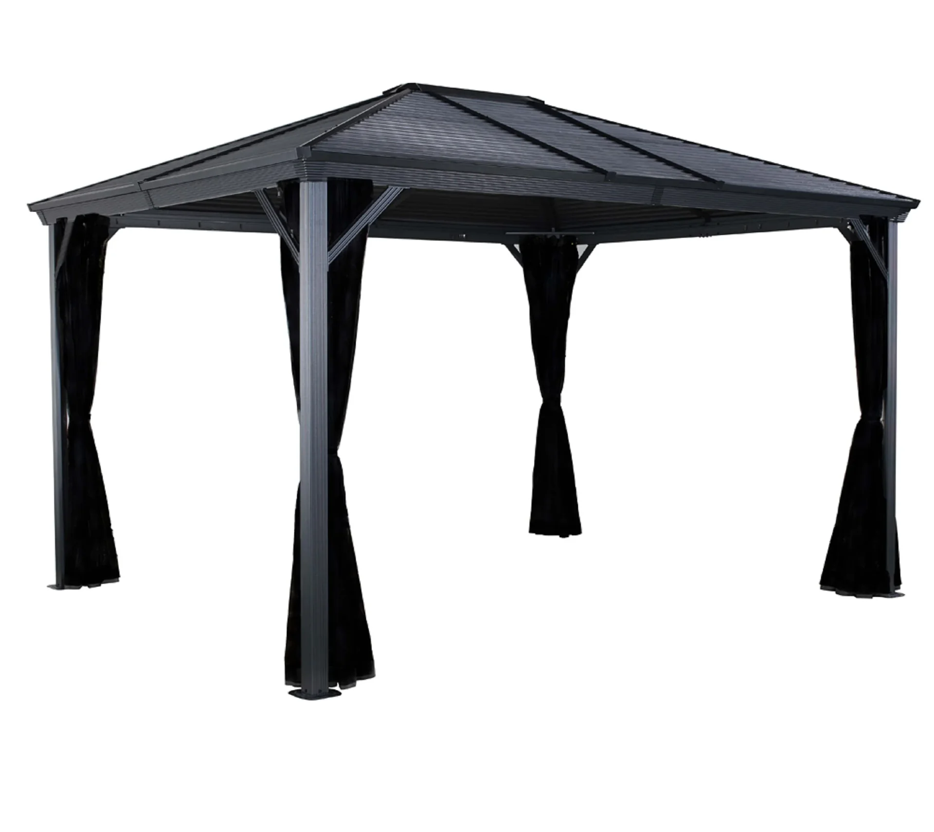 "Set de rideaux Sojag pour pavillon Ventura 10x14 image"