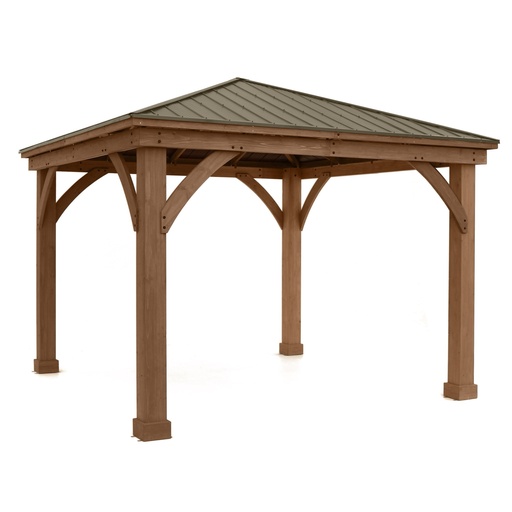 "Westmann Pavillon en bois Devon 12×12 Nature image"
