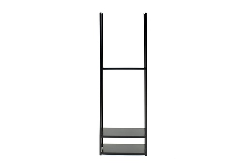"Westmann Rangement à bois de chauffage Porthos Acier noir image"