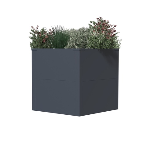 "Westmann Bac à plantes Talus S Métal anthracite image"