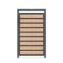 Westmann Boîte à poubelles Lacina 1er effet bois (1× 240 L)