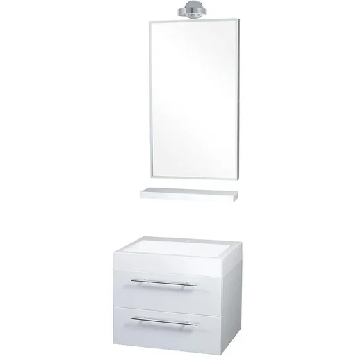 "Bathroom furniture Force 58 cm - White image"