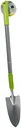 Telescopic shovel, extendable up to 108 cm