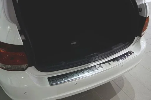 "Loading sill protection VW Golf V / VI Variant / stainless steel, built from 2007-2009 image"