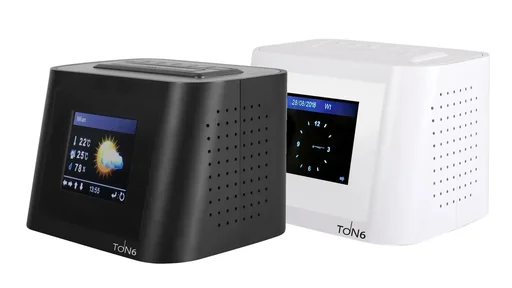 "Internet radio Ton 6, black image"