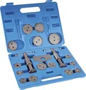 Brake piston reset set, 18 pieces, including plastic case