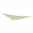 Sun sail triangles Cream 5x5x5 m Polyester - water-repellent