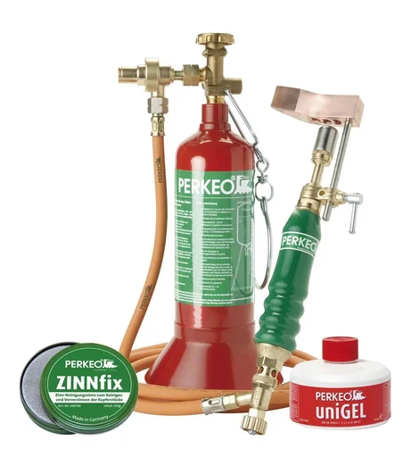 "Soft soldering system in a set with uniGEL, ZINNfix and Perkeo-Cap image"