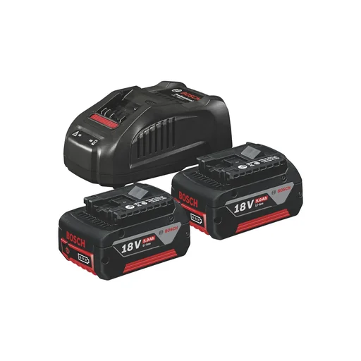 "Battery 2x 18V 5.0AH + charger GAL1880CV image"