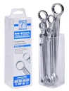 Double ring spanner set, 6-22 mm, 8 pieces