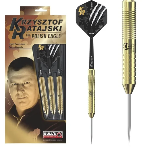 "Krzysztof Ratajski Brass Gold Steel Dart 24gr. image"