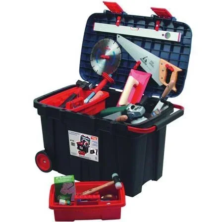 "TAYG - TOOL CASE - WITH WHEELS - 775 x 472 x 493 mm - WITH STORAGE COMPARTMENT image"
