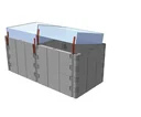 Thermal covers for raised beds, size 1
