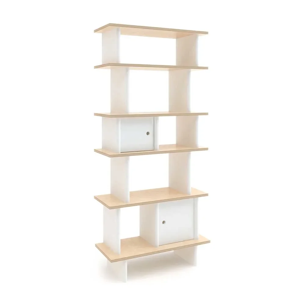 "Oeuf Bibliothèque Mini Library étroite bouleau avec blanc image"