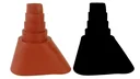 Rubber grommet for satellite mast universal 30-60 mm, black