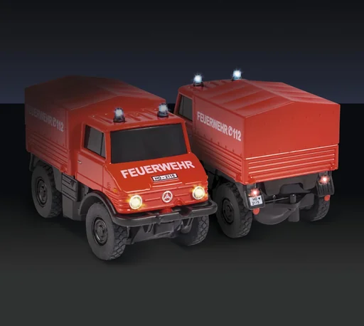 "Vehicle MB Unimog U406 Fire Department 2.4 G 100% 1:87 image"