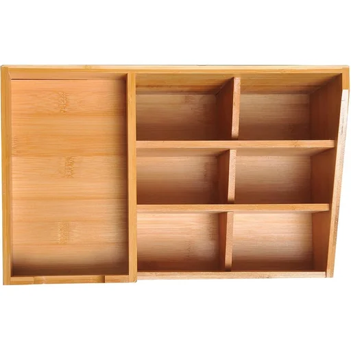 "Desk organizer with 2 drawers image"