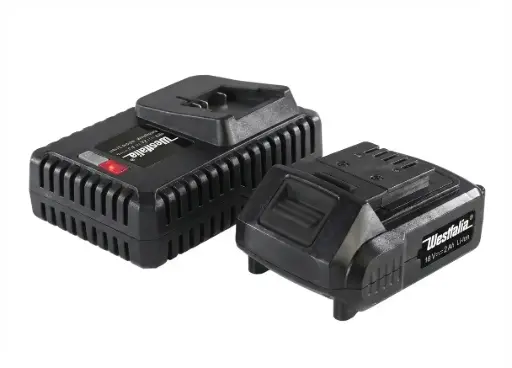 "Kit de démarrage 18 V Li-Ion : 1 batterie 2,0 Ah + 1 chargeur rapide image"