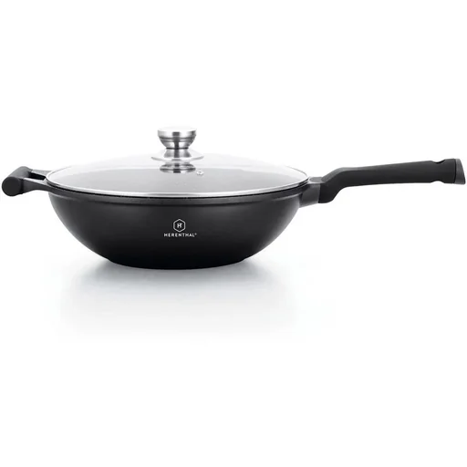 "Herenthal wok pan - marble coating - 32cm image"