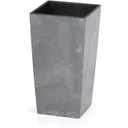 Flowerpot concrete look anthracite 49L