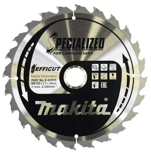"EFFICUT saw blade 235x30x24Z image"