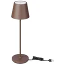 VT-7522 Table Lamp - 3000K - Dimmable via Touch - Rechargeable - Brown - IP54