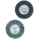 Set of 2 replacement joint brushes - metal and plastic - narrow