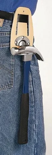 "Roofing hammer with fiberglass handle, unbreakable with hammer holder large image"