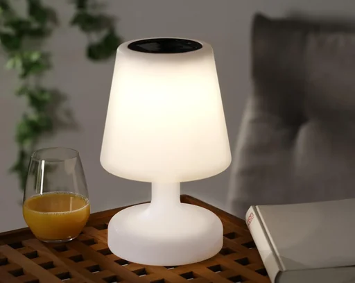 "LED solar lamp with 2 brightness levels image"