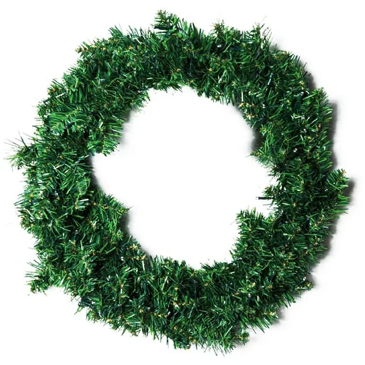 "Fir wreath door wreath Christmas wreath with LED 55cm green image"