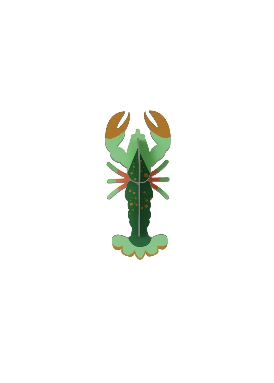 "Studio ROOF Ornement, kit créatif, objet mural 3D - Homard image"