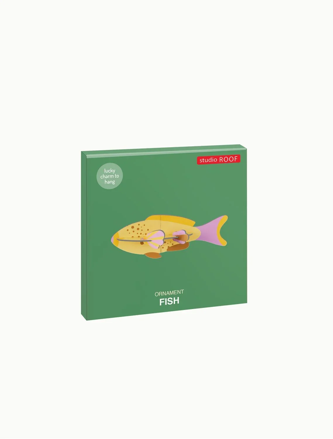 "Studio ROOF Ornement, kit de bricolage, objet mural 3D - Poisson image"