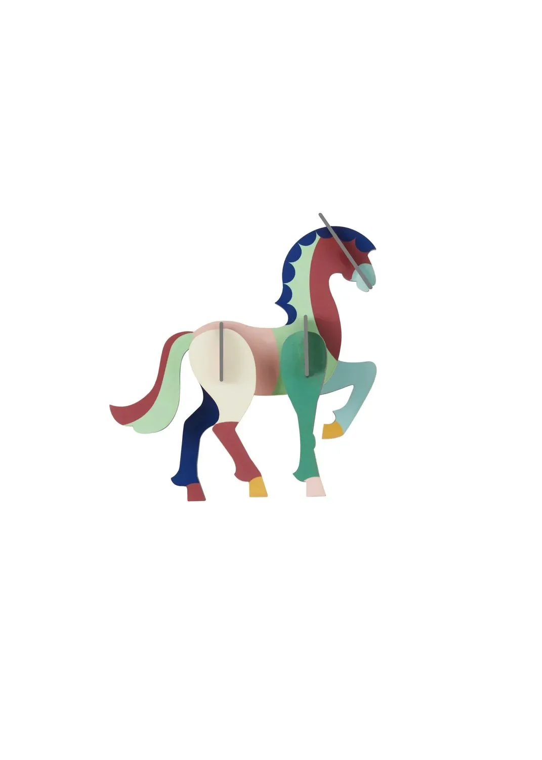 "Studio ROOF Ornement, kit de bricolage, objet mural 3D - Cheval image"