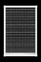 Insect screen pleated blind for windows, white, 140 x 150 cm