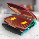 HomeVero electric grill - non-stick coating - 1000W