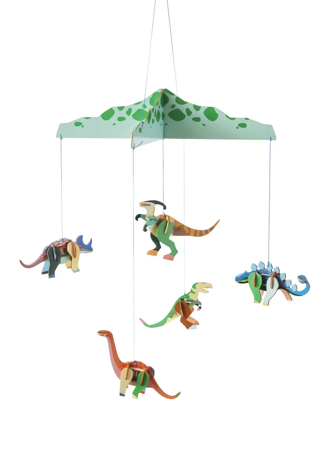 Studio ROOF Kit de bricolage, objet mural 3D, mobile pour bébé - Dinosaurierland