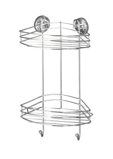 "Wall shelf with 2 shelves image"