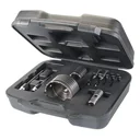9-piece TCT core bit set 30, 50 and 110 mm