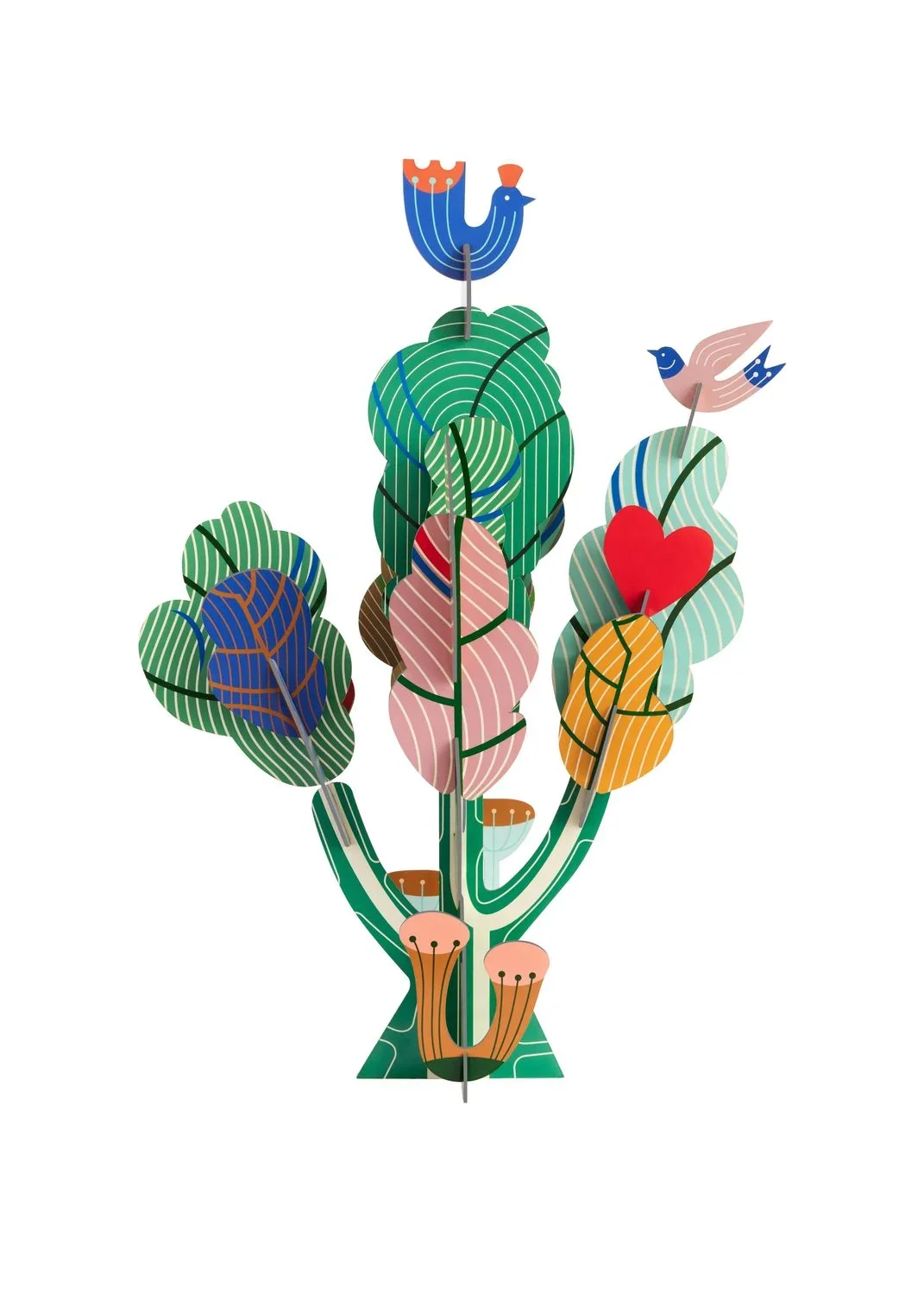 "Studio ROOF décoration murale, kit de bricolage, objet mural 3D - Tree of Life by Ilya image"