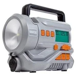 "MAXXSERIES power supply, jump starter, compressor and LED floodlight 150 PSI / 10 BAR / 2 x USB port image"