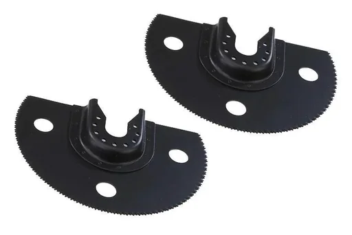 "Saw blade wood/plastic, half-round, 2 pieces image"