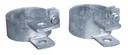 Hinge bolt holder for pasture gates, set of 2