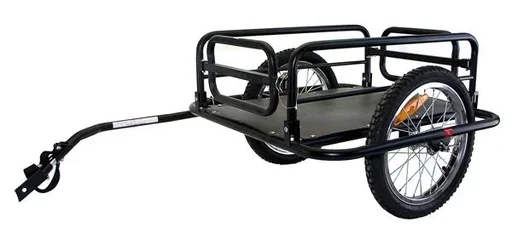 "Folding/luggage bike trailer image"