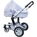 Mosquito net / mosquito net for strollers - white