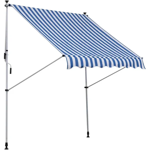 "Clamp awning with hand crank image"