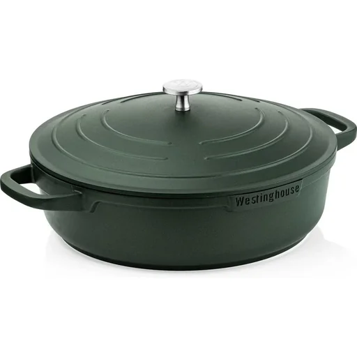 "Performance Series Frying Pan - Saute Pan - Oven Safe - 32 cm - Green image"